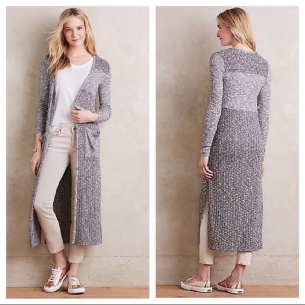 Anthropologie Saturday Sunday Gray Duster Size M